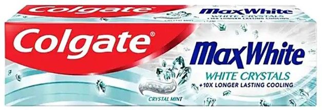 COLGATE зубная паста MAXWHITE white crystals 100мл