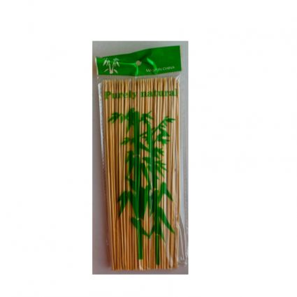Палочки для шашлыка 20см 100шт бамбук - 1