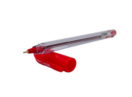 Ручка масляная 0.7 мм, красная, TICK, WIN - 2